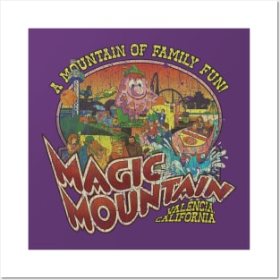 Magic Mountain Family Fun 1971 Posters and Art